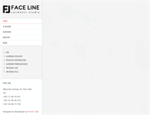 Tablet Screenshot of faceline.rs